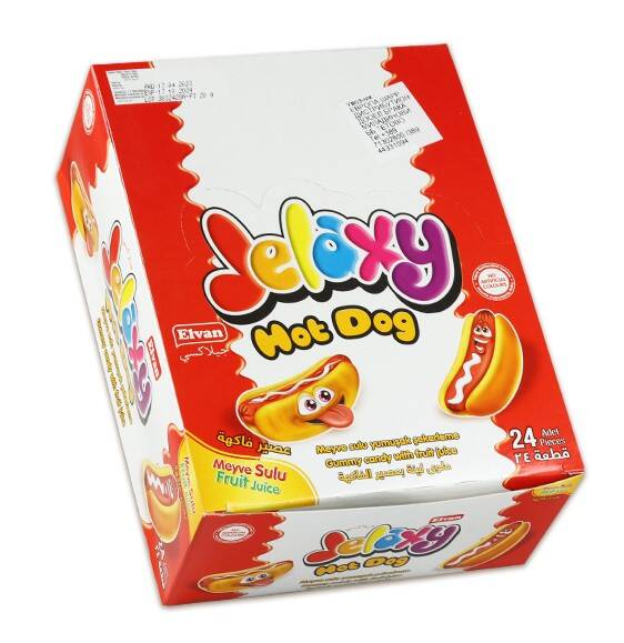 Jelaxy Hot Dog 20 Gr. 24 Pieces (1 Box) - 4