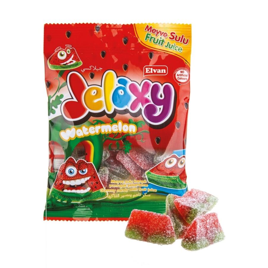 Jelaxy Şekerli Karpuz 80 Gr. 12 Adet (1 Kutu) - 2