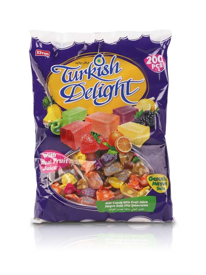 Jelaxy Turkish Delight 1000 Gr. (1 Bag) - 1