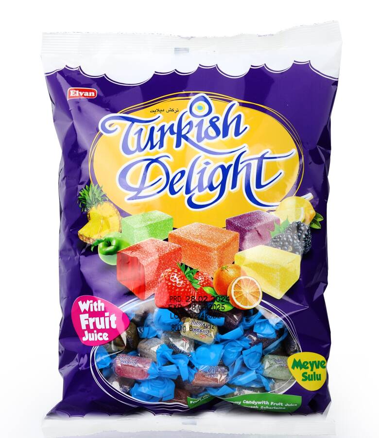 Jelaxy Turkish Delight 800 Gr. (1 Bag) - 2