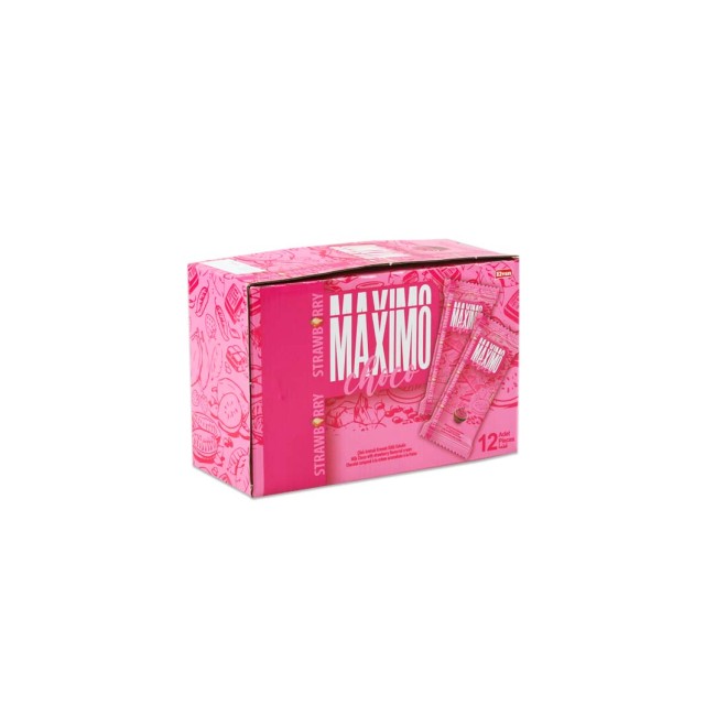 Maximo Tablet Strawberry 100 Gr. 12 Pieces (1 Box) - 2