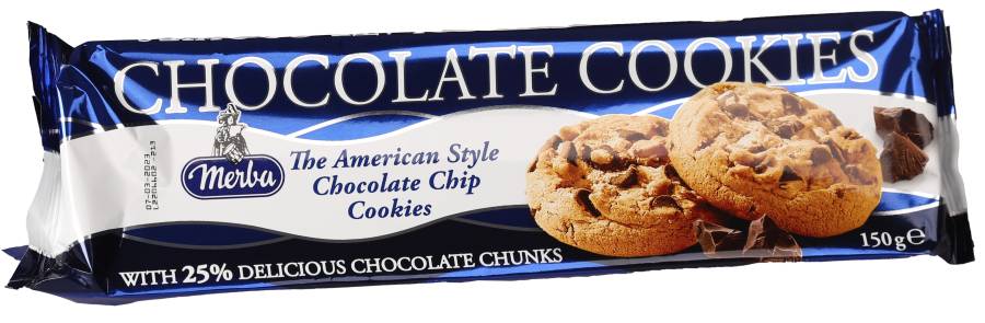 Merba Chocolate Cookies 150 Gr. (1 Piece) - 3