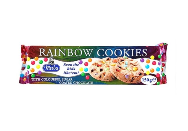 Merba Rainbow Cookies 150 Gr. (1 Adet) - 2