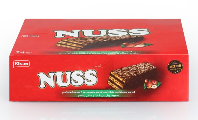 Nuss Wafer 18 Gr. 24 Pieces (1 Box) - 3