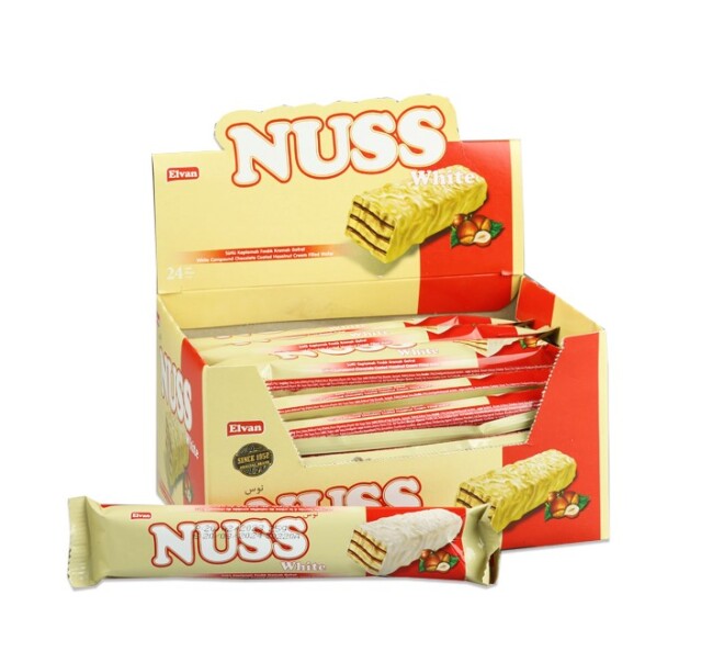 Nuss White 25 Gr. 24 Adet (1 Kutu) - Elvan