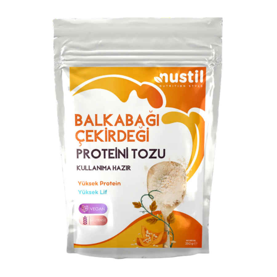 Nustil Balkabağı Çekirdeği Proteini Tozu 350 Gr. (1 Paket) - 1