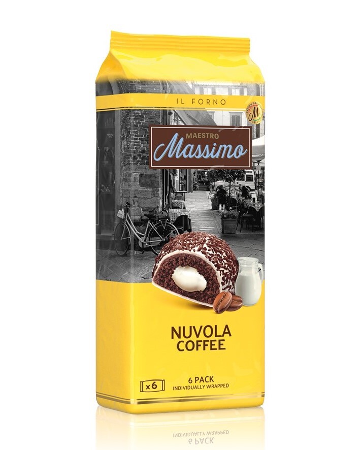 Nuvola Coffee (Kahveli Kek) 45 Gr. 6 Adet (1 Kutu) - 1