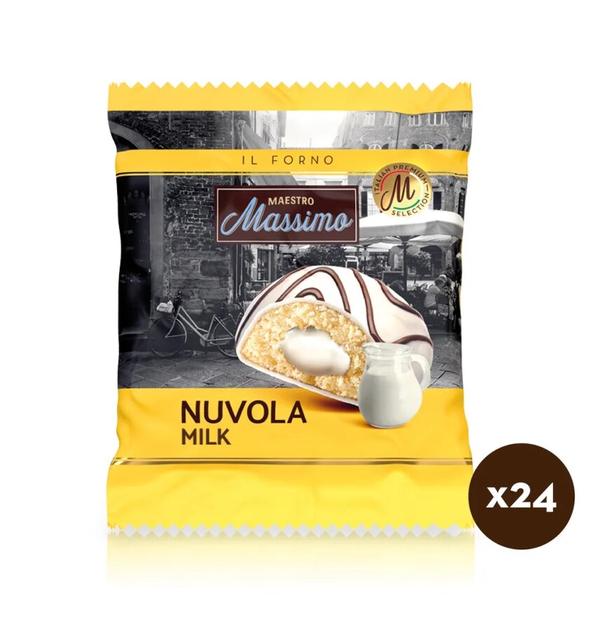 Nuvola Milky (Milk Cake) 45 Grams 24 Pieces (1 Box) - 1