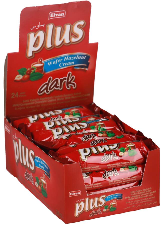 Plus Dark Wafer 13 Gr. 24 pcs (1 Box) - 3