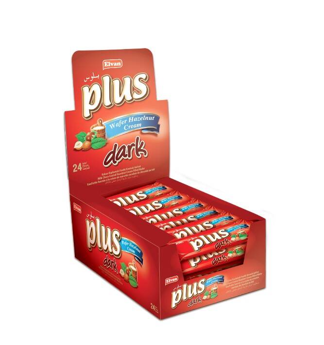 Plus Dark Wafer 13 Gr. 24 pcs (1 Box) - 5