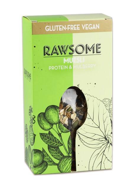 Rawsome Mulberry Gluten-Free Protein Muesli 200 Gr. (1 package) - 1