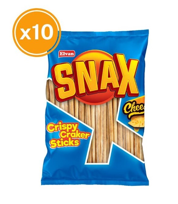 Snax Çubuk Kraker Peynirli 150 Gr. 10 Adet (1 Kutu) - 1