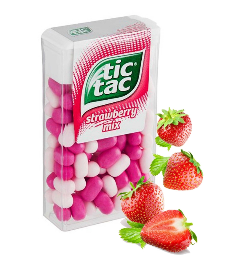 Tic Tac Çilek Aromalı Şeker 18 Gr. (5 Adet) - 3