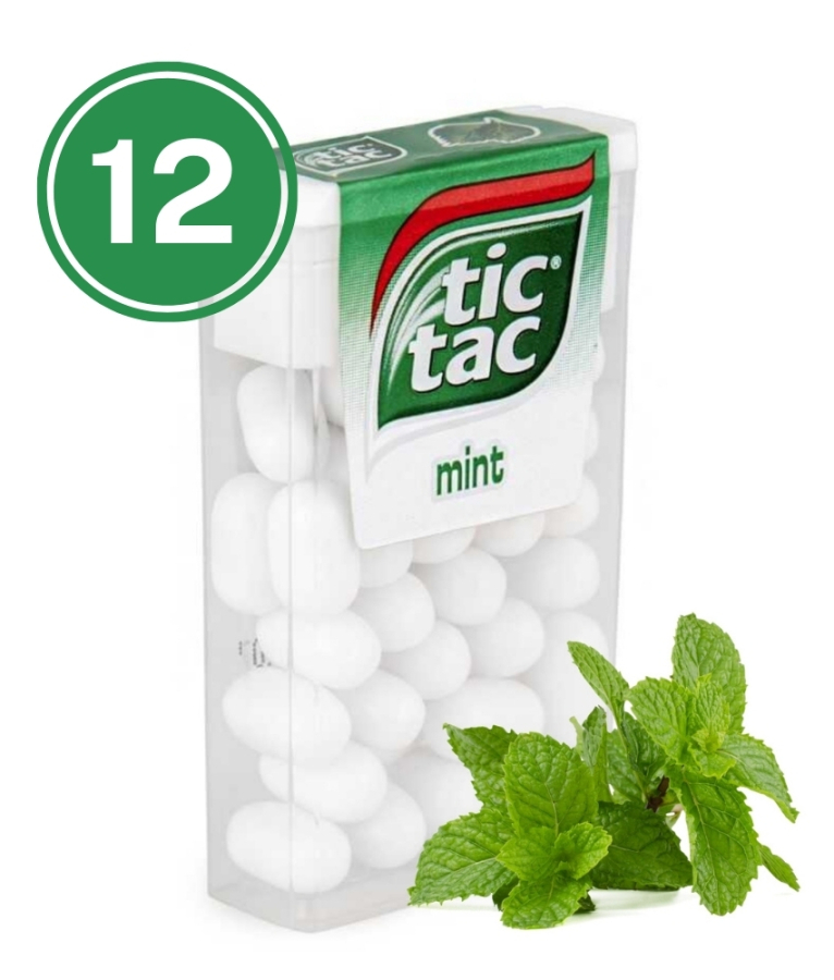 Tic Tac Nane Aromalı Şeker 18 Gr. (12 Adet) - 1