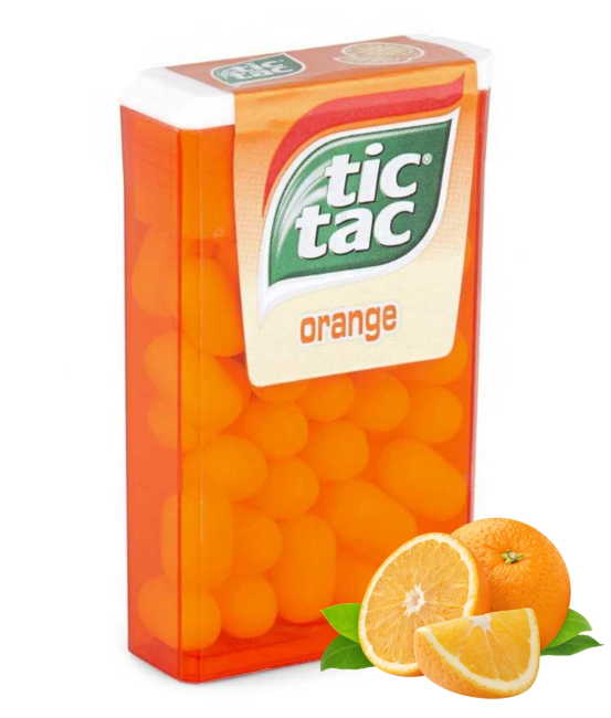 Tic Tac Portakal Aromalı Şeker 18 Gram (5 Adet) - 3