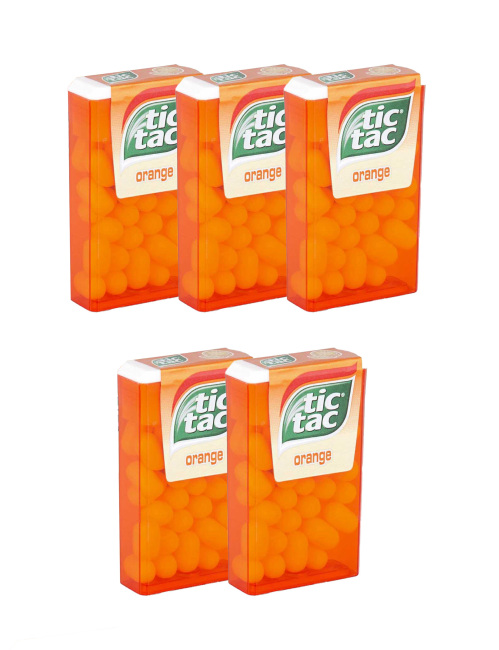 Tic Tac Portakal Aromalı Şeker 18 Gram (5 Adet) - 2