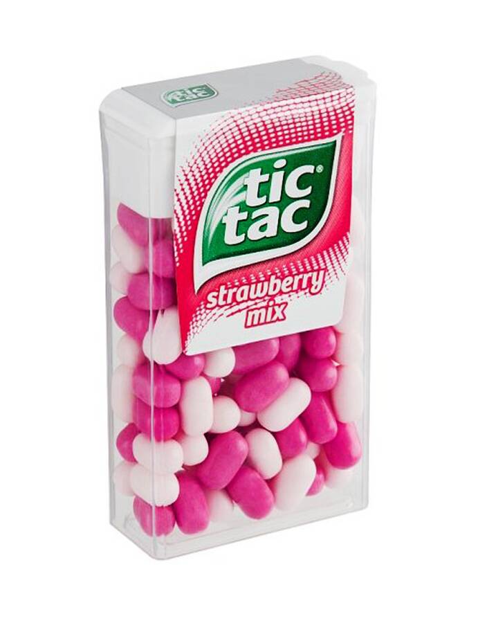 Tic Tac Çilek Aromalı Şeker 18 Gr. (1 Adet) - 2