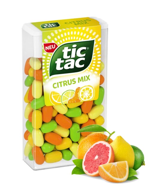 Tic Tac Karışık Meyve Aromalı Şeker 18 Gr. (1 Adet) - Tic Tac