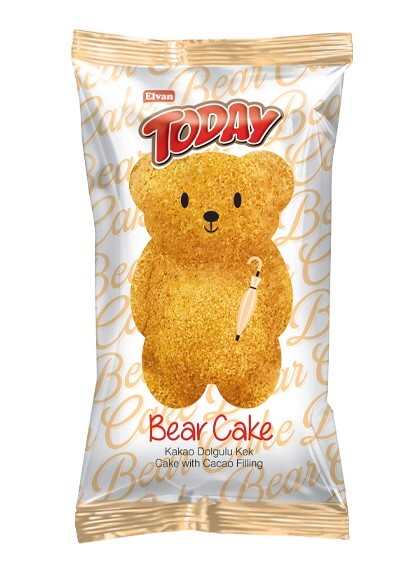 Today Bear Cake Chocolate 40 Gr. 24 Pieces (1 Box) - 2