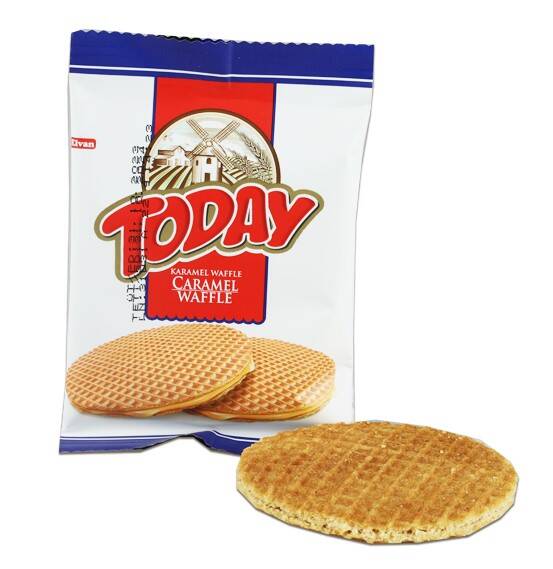 Today Caramel Waffle 22 Gram 24 Pieces (1 Box) - 2