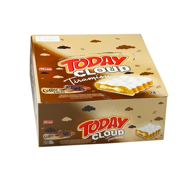 Today Cloud Cake Tiramisu 40 Gr. 24 Pieces (1 Box) - 2