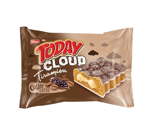 Today Cloud Cake Tiramisu 40 Gr. 24 Pieces (1 Box) - 3