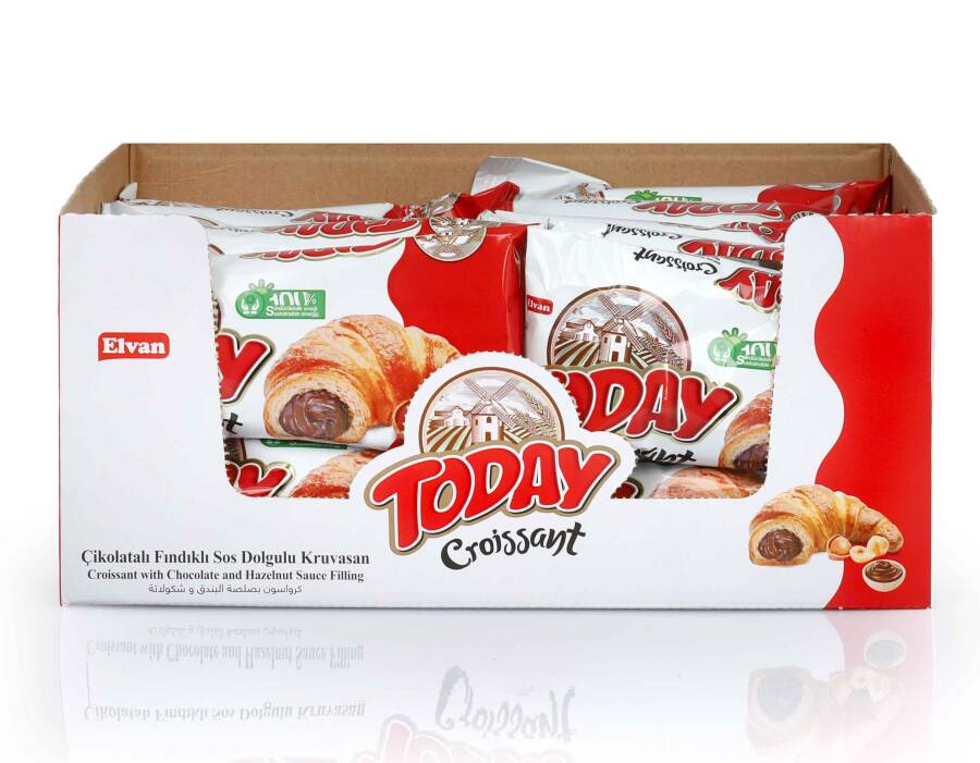 Today Croissant Chocolate 40 Gr. 20 Pieces (1 Box) - 4