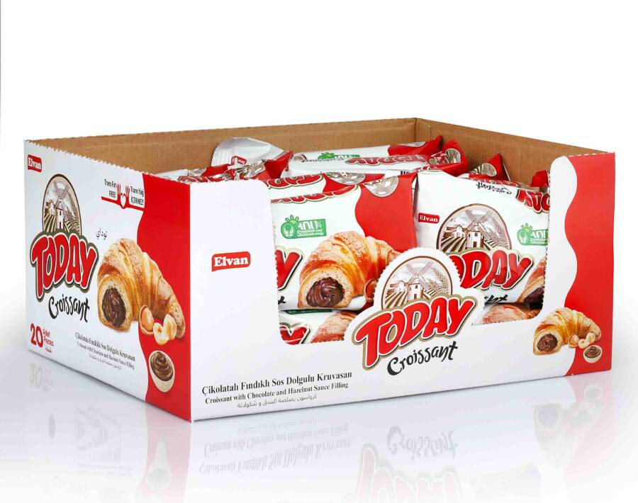 Today Croissant Chocolate 40 Gr. 20 Pieces (1 Box) - 5