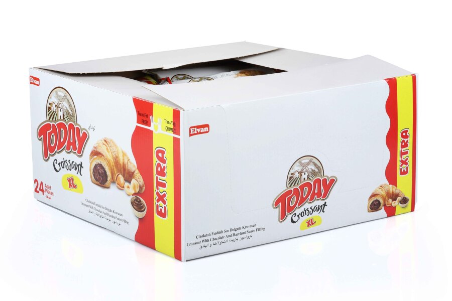 Today Croissant Chocolate 62 Gr. 24 Pieces (1 Box) - 3