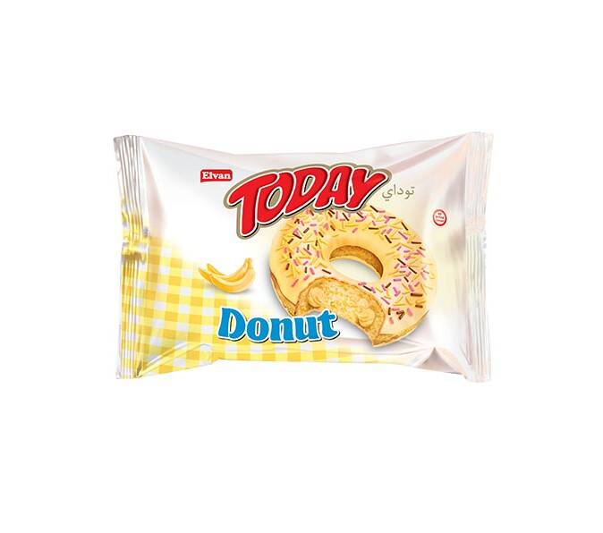 Today Donut Banana 35 Gr 24 pcs (1 Box) - 3