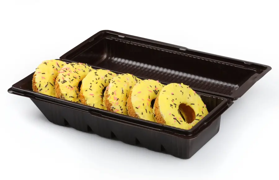 Today Donut Banana Cake Multipack Package 35 Grams 6 Pieces (1 Pack) - 2