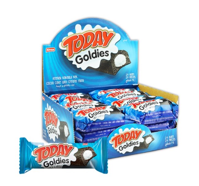 Today Goldies Black & White 40 Gr. 24 Adet (1 Kutu) - Elvan