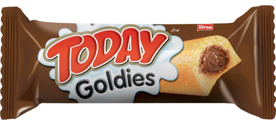 Today Goldies Chocolate Cream 35 Gr. 24 Pieces (1 Box) - 3