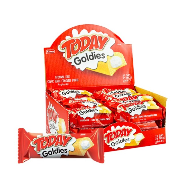 Today Goldies Sütlü 40 Gr. 24 Adet (1 Kutu) - 1