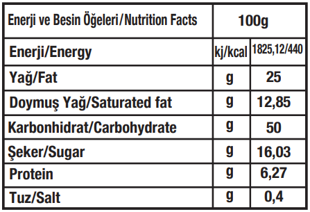 Today Kruvasan Çikolatalı 40 Gr. 20 Adet (1 Kutu) - 6