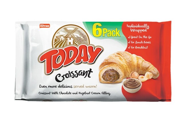 Today Kruvasan Çikolatalı 40 Gr. 6 Adet (1 Kutu) - 5