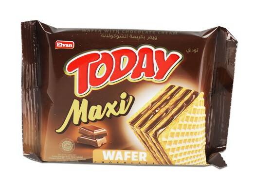 Today Maxi Chocolate Wafer 38Gr. 24 pcs (1 Box) - 4