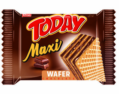 Today Maxi Chocolate Wafer 38Gr. 24 pcs (1 Box) - 2