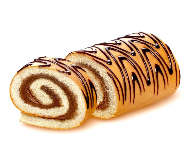 Today Roll Cake with Hazelnuts 270 Grams (1 Pack) - 4