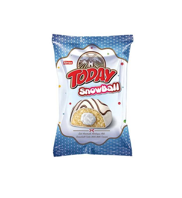 Today Snowball Sütlü Kek 35 Gr. 24 Adet (1 Kutu) - 5