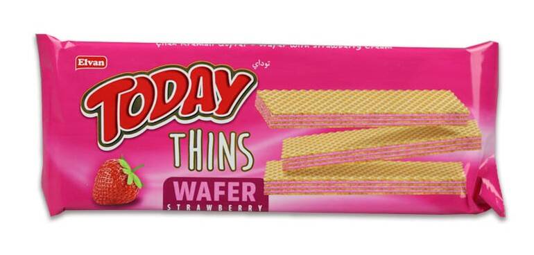 Today Thins Wafer Strawberry 65 Gr. (1 Piece) - 1