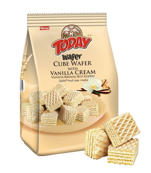 Today Küp Gofret Vanilyalı 200Gr. ( 1 Paket) - 1