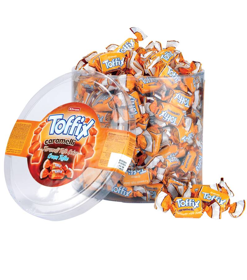 Toffix Caramel 1000Gr. (1 Box) - 1