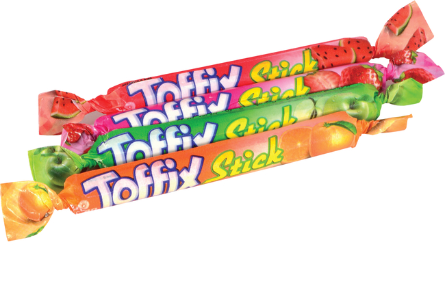 Toffix Stick Fruit Mix Candy 800 Gr. (1 Bag) - 3