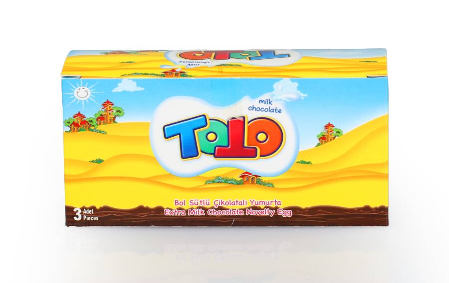 Toto Chocolate Egg With Surprise Toy 20 Gr. 3 pcs (3 Box) - 4