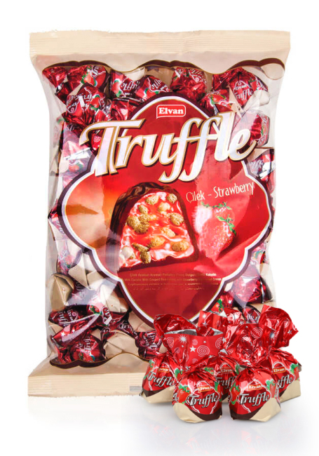 Truffle Çilekli 1000 Gr. (1 Poşet) - Elvan