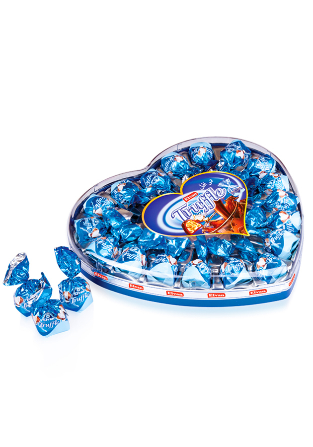 Truffle Coconut 280 Gr Heart Box (1 Piece) - 2