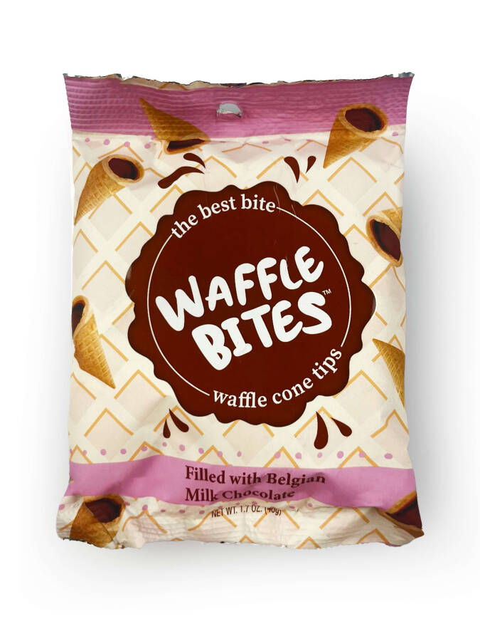 Waffle Bites Milk Chocolate Cornet 48 Gr. (1 package) - 1