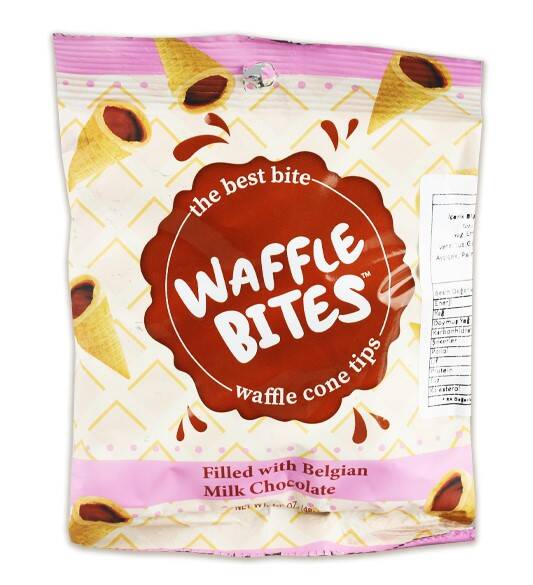 Waffle Bites Sütlü Çikolatalı Kornet 48 Gr. (1 Paket) - 1