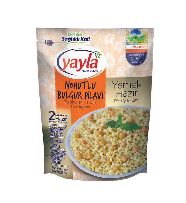 Yayla Bulgur Pilaf with Chickpeas 250 Gr. (1 package) - 1